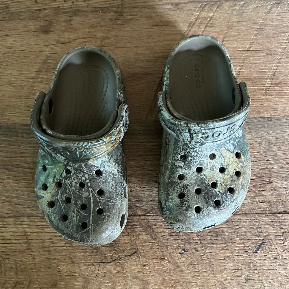 Camo Crocs